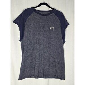 Vintage Everlast Muscle Boxing Shirts two-tone Size L Blue